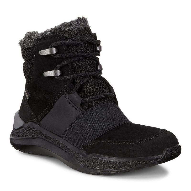 Botas Ecco Intervene Para Niños,Negras,275081-WVG